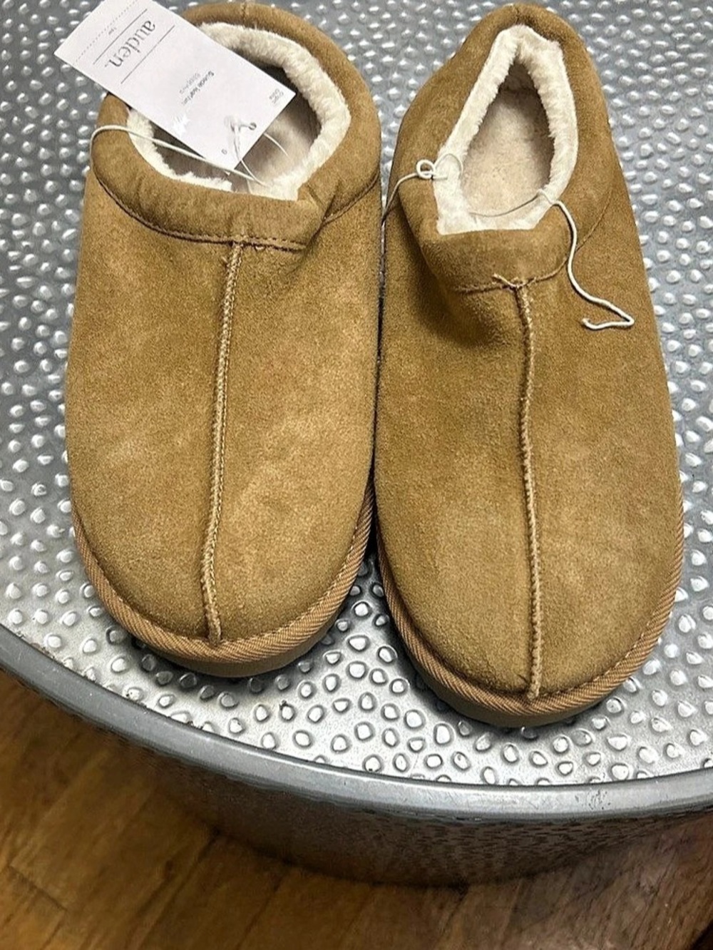 Dearfoams Brown Slippers NWT